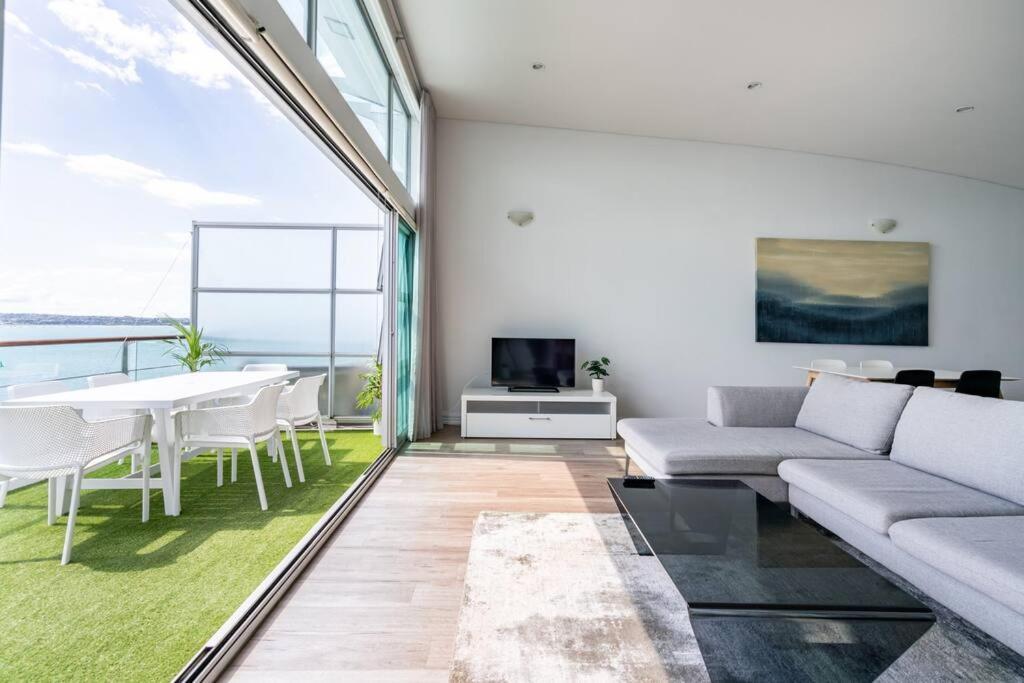 Spacious Penthouse With Spectacular Harbour Views! 오클랜드 외부 사진